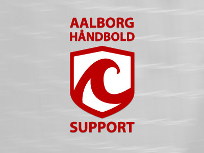 Aalborg Håndbold Support Logo aalborg denmark handball håndbold logo