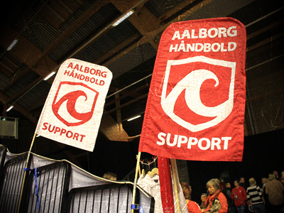 Aalborg Håndbold Support Logo 2 aalborg denmark handball håndbold logo