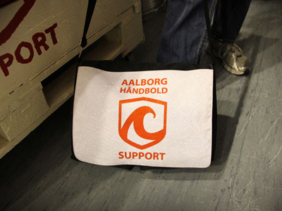 Aalborg Håndbold Support Logo 6 aalborg denmark handball håndbold logo