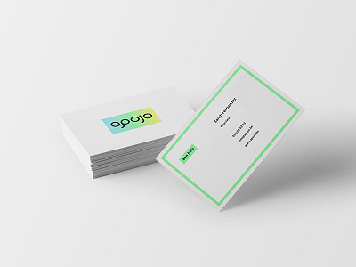 Business card Apojo