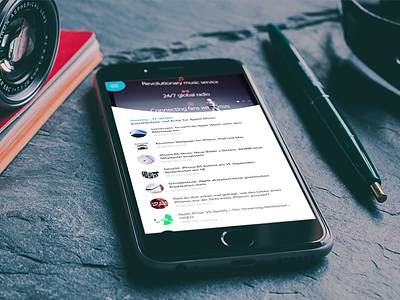 Blog & News App app blog iphone