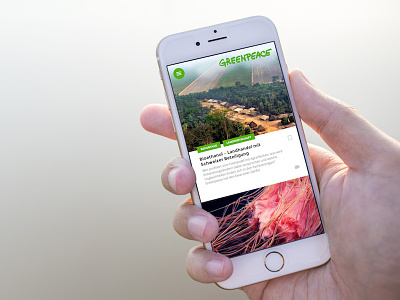 Greenpeace CH App app magazine mobile app