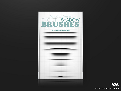 Smooth Shadow - Photoshop Brushes abr add on brush brush set brushes elements photoshop photoshop brushes shadow shadows smooth vectormedia vectormediagr