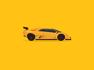 Sports car illustration