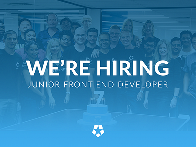 We are hiring!