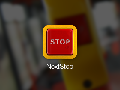 NextStop Icon app icon icon ios iphone photoshop