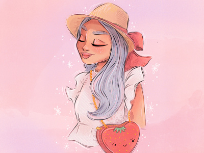 Strawberry girl