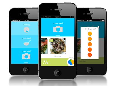 Thryve App (iOS) app food food diary health nutrition portions thryve tracking