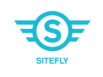 SITEFLY Logo app brand identity branding logo sitefly