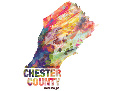 Chester County Sticker Design