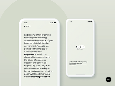 sab - digital receipts