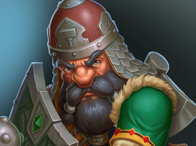 Dwarf warrior character characterdesign digitalart dwarf fantasy goramitrio i kosinov art illustration