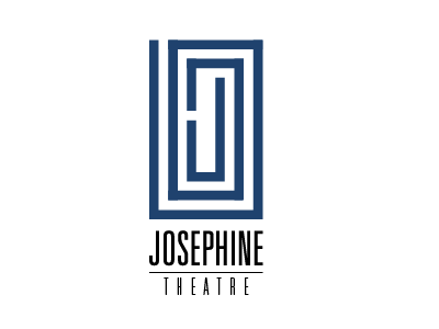 Josephine Theatre Logo blue classy logo theatre