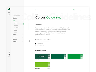 Nedbank Styleguide Layout Exploration styleguide