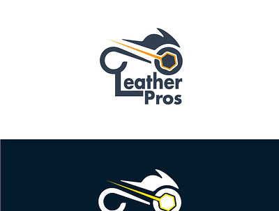logo designed for Leather Pros artwork bike logo bikers brand name branding design illustration logo logo design logo icon logodesign motorbike