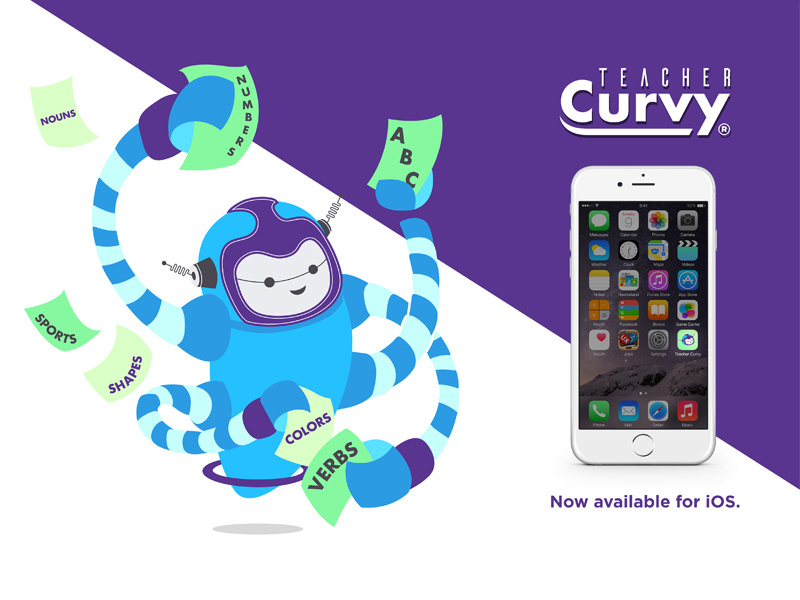 Teacher Curvy App by Felipe Umana on Dribbble