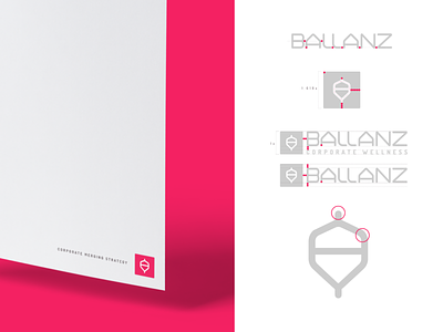 Ballanz – Branding Design balance ballanz brand branding concept design logo mockup naming spinning top