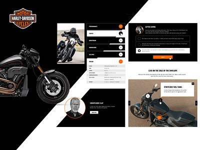 Harley Davidson — eLearning Modules Proposal davidson dropdown e learning harley hotspot modules multiple choice proposal