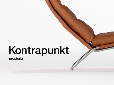 Prostoria — Kontrapunkt 3d after animation art direction c4d cinema4d clean effects furniture minimalism minimalist model motion prostoria simple typography
