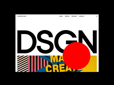 Art Direction III art direction branding clean layout minimal simple typography website