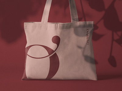 Ovulife MD Tote Bag brand collateral brand development collateral graphicdesign logo design logo development logo mark mock up tote bag