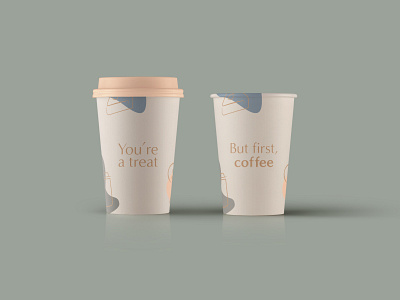 Crumbs Coffee Cups bakery bakery packaging brand collateral brand development brand graphics brand icons branded coffee cup branding coffee cups colour colour scheme graphic design graphicdesign graphics icons splooshes type vector