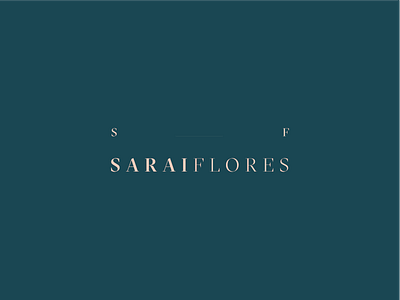 Saraí Flores Logo