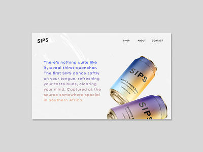 SIPS Website Homepage