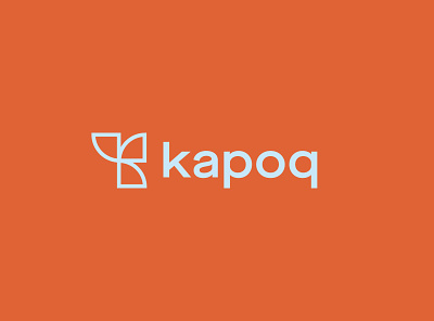 Kapoq Logo brand development branding design graphic design logo logo design typography vector
