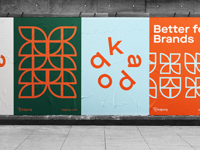 Kapoq Posters brand development branding design graphic design identity logo poster poster design type typography visual identity