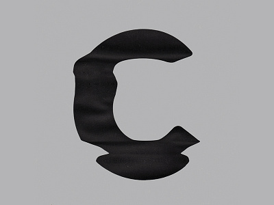 'C' Type Exploration c design graphic lettering type typography