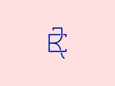 ER Monogram branding design e lettering logo monogram r type