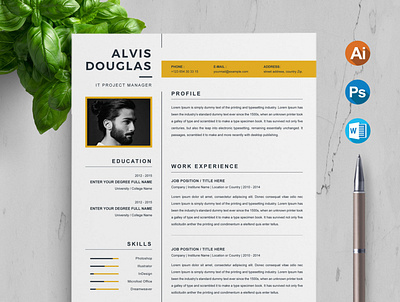 Resume Template a4 clean resume cv clean cv doc cv elegant cv template elegant elegant resume indesign infographic modern modern resume professional professional resume resume clean resume creative resume cv resume design resume indesign resume infographic