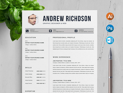 Clean Resume a4 clean resume cv clean cv doc cv elegant cv template elegant elegant resume indesign infographic modern modern resume professional professional resume resume clean resume creative resume cv resume design resume indesign resume infographic