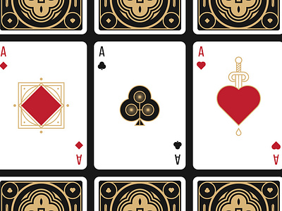 Conquest Playing Cards - Aces