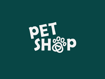 Pet Shop animal art badge branding cat concept design dog flat geometic icon illustrator logo minimal paw pet petshop typography vector