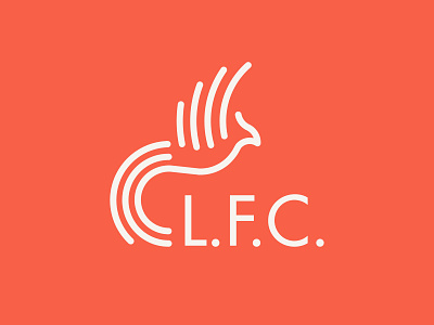 LFC art badge branding concept design flat football geometic icon illustration illustrator liverpool logo minimal soccer vector