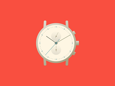 Watch 1 art badge branding concept design flat geometic icon illustration illustrator minimal vector watch watches