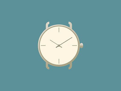 Watch 2 art concept design flat geometic illustration illustrator minimal vector watch watches