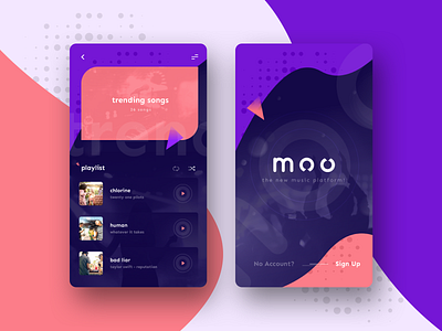 Moo Music Mobile App