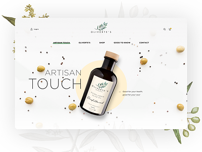 Olive Concept - Homepage - v2