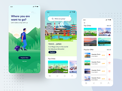 Traveling  app