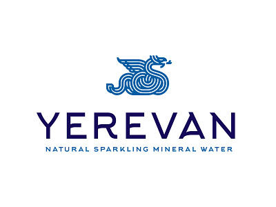 Yerevan water armenia logo water dragon yerevan