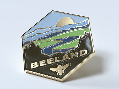 Beeland pin 3d armenia badgem bee beeland cgi landmark landscape lori province national park pin