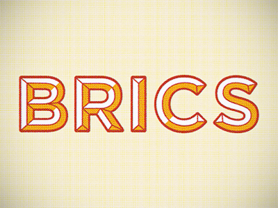 Brics brics lettering