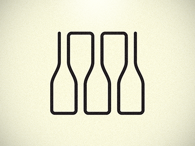 5 bottles icon