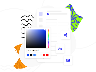 Liramail Color Picker for Email Editor