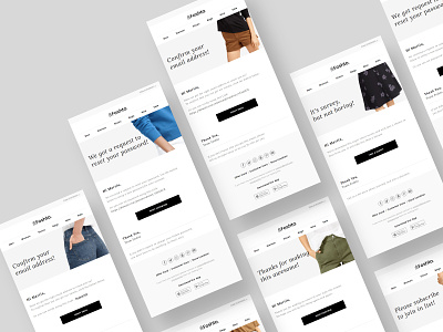 Freebies - Feshto Notification Adobe Xd File design email email design email template fashion typography ui ux web website