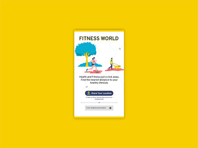 Fitness Mobile Web