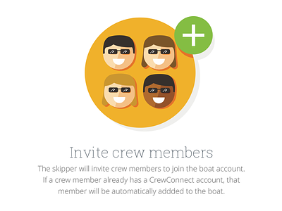 Invite Members Icon icon illustration invite